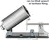 MZTOGR 2.5LBS 8 Sausage Stuffer, Stainless Steel Horizontal Sausage Maker, Homemade Manual Meat Filling Kitchen Machine