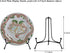 6 Pack Upgraded 6 Inch Anti-Slip Iron Plate Display Stands for Books, Decorative Plates, Artworks