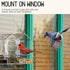 Window Bird Feeder for Outside with Strong Suction Cups, Fits for Cardinals, Finches, Chickadees etc. by Mrcrafts