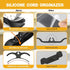 Cord Organizer for Kitchen Appliances, 8 Pack Black Cord Wrapper, Holder, Must-Have Kitchen Gadgets for Small Appliances