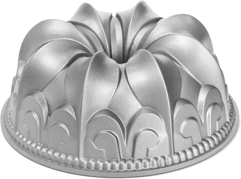 Frcctre 9 Inch Non-Stick Fluted Cake Pan, 12 Cups Heavy Duty Tube Baking Mold for Homemade DIY Cake