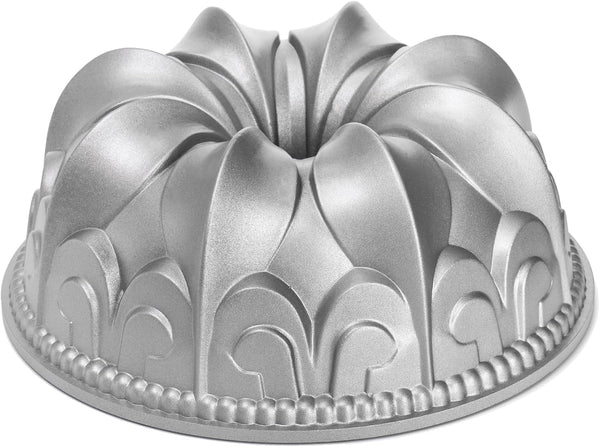 Frcctre 9 Inch Non-Stick Fluted Cake Pan, 12 Cups Heavy Duty Tube Baking Mold for Homemade DIY Cake