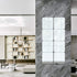 iCAGY Self Adhesive Acrylic Mirror Sheet, 12x12 inch Square Non Glass Sticky Tile, Thickness 0.08in (2mm) for Home Decor