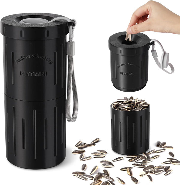 FIYEMNI Sunflower Seed Spit Cup, with Seed Storage & Shell Disposal. 3D Printed