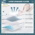King Size Waterproof Mattress Protector Quilted, Ultra-Soft Filling Mattress Pad with Fitted Deep Pocket for 6''-25''