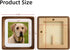 4x4 3x3 4x4,Square Natural Picture Frame Wood with Mat for Pictures or Wall Photo Frames Made of Solid Walnut Wood