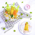 TTSAM 4 Pcs Ice Tongs, Mini Serving Tongs, 304 Stainless Steel, Silver, 4.33 x 0.63 inches