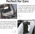 kakaforsa Black Toilet Paper Holder | Reusable Tissue Holder Cloth Cover | Hang Paper Towel Holder for Car, Home,