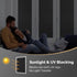 DOWELL Blackout Window Film, 100% Light Blocking Static Cling for Glass, Heat Control Removable Window Tint.