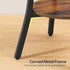15.7", 2-Tier BF180BZ01 HOOBRO Round Side Table Sofa End Table, Small Storage Nightstand, for Small Spaces, Living Room