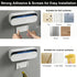360 100M 5-Slot iHave Toothbrush Sanitizer Holder with Disinfection, Mold & Odor Removal | Auto-Cycle UVC, Ions & Fan