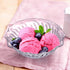 Elsjoy Set of 12 Plastic Dessert Bowls - 7 Oz Clear Mini Snack Bowls, 4.7 Inch Stackable for Ice Cream, Candy