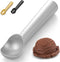 CUNSENR 7 inch Ice Cream Scoop - One-Piece Nonstick Aluminum Ice Cream