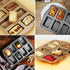 Non-Stick Mini Loaf Pan, 8-Cavity Carbon Steel Baking Tray, Golden