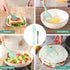 Silicone Spatula Set, Premium Heat Resistant Spatulas, 2 Small & 2 Large Flexible Scrapers for Baking and Cooking