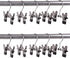 Double Adjustable Clips Boots Hangers, Space Saving Boots Socks Bags Hanging Clips Boot Organizer, Set of 9