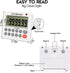AIMILAR Digital Kitchen Timer - Magnetic Count Up Down Timer with Loud Alarm, Auto Shut-Off, 99 Hrs 99 Mins 99 Secs