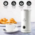 Zulay 4-in-1 Milk Frother and Steamer, Automatic Hot and Cold Foam Maker with Auto Shut Off & Temperature Control