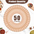 Boao 50 Pcs Small Wooden Spoons, 3.5'' L, Mini Wood Natural Tiny Spoons for Jars, Sugar, Creamer, Honey