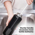purifyou Platinum Silicone Water Bottle Cleaner Brush, Extra Long Handle 16 inch for Narrow Containers, White