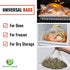 BirdBags Turkey Bags, 18” x 20” 25 Pack, Heavy Duty Oven Bags for Turkey Brining and Cooking