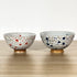Traditional Japanese Ceramics Rice Bowl Chawan Pottery, Dishwasher Microwave Safe, Made in Japan (Kohiki Kozakura,