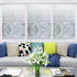 NIVIY 3D No Glue Static Cling Window Films - Privacy Cut Glass Window Sticker for Bathroom Office Kitchen