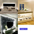 20FT White LED Strip Lights - Dimmable 6000K 360LEDs, Under Cabinet Tape with UL Power Supply