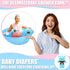 VioraWhite 22 Pcs Funny Baby Shower Diapers Games Activities Fun Bridal Shower Games How Many Plushies Can You Catch