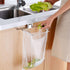 Large Stainless Steel Trash Bag Holder for Kitchen Cabinets, Under Sink Garbage Bag Holder, Waste Can