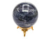 Iolite Crystal Ball with Stand - 2.5" Large Crystal Sphere for Meditation and Decorative Use
