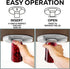 New Under Cabinet Manual Jar Opener for Weak Hands and Seniors with Arthritis, Small, White