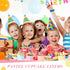 100 Pieces Multi Color Baking Cups for Muffins, 5.5 oz Cupcake Wrappers for Desserts, Baby Showers, Birthday Parties