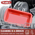 Walfos Silicone Bread Loaf Pan, 9 x 5 Inch Non-Stick Baking Pans Set of 2 for Bread, Cake, Meatloaf