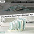 Pots and Pans Organizer for Under Cabinet, 6 Adjustable Compartment Kitchen Cabinet Organizers and Storage for Bakeware.