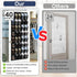 Siolviento 40 Over the Door Shoe Organizer - Large Breathable Mesh Pockets, Space Saving Hanging Shoe Organizer