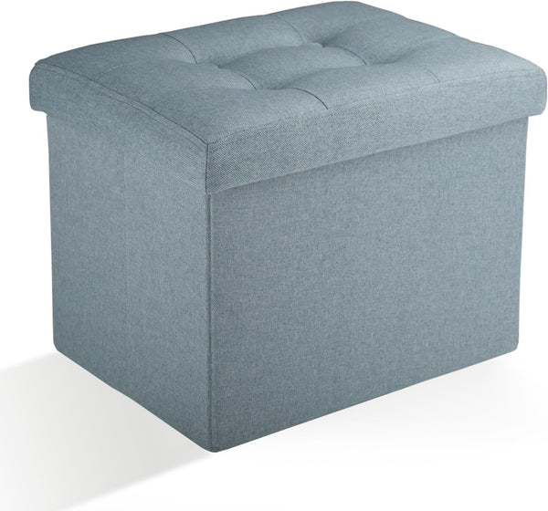 Ottoman Storage Ottoman Foot Rest Stool Foldable Bench with Storage Student Dormitory