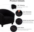 NILUOH Club Chair Slipcover Jacquard Tub Chair Cover Stretch Armchair Covers Sofa Cover Furniture Protector for Living