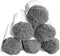 AlfaBot Replacement Pads for X7 X8 Window Cleaning Robot, 6 Set/12 Pieces