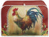 Sunflower Rooster Toaster Cover, 2 Slice, Dust-proof Kitchen Small Appliance Cover, Home Decoration