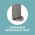 Zenna Home Nickel Smart Accessories NeverRust Rustproof Toilet Bowl Brush Holder (EBH1ALBNL)