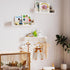 16.5 Inch Set 3, Fixwal Nursery Bookshelves, Floating Shelves for Wall of Kids Bookshelf for Bedroom, Baby Nursery