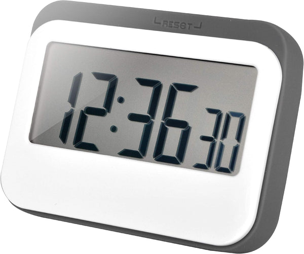 Jayron Digital Timer Alarm Clock, Kitchen Timer with Large LED Display, Magnetic Design, Replaceable Battery