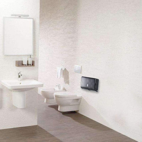Commercial AILELAN Paper Towel Dispenser, Toilet Tissue Dispensers Wall Mount Paper Towel Holder Multifold/C-Fold Paper