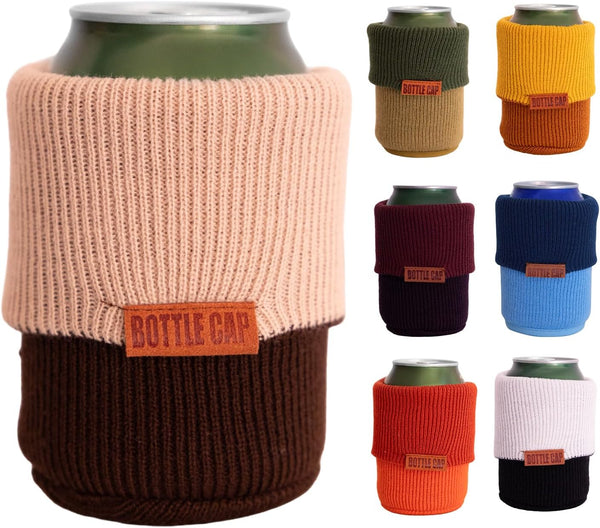 Bottle Cap 2-in-1 Can and Bottle Sleeve - Insulated Cozy Fits 12 oz, 16oz+