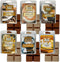 Coffee House Scented Wax Melts - 6 Pack, USA Made, Wax Cubes for Melt Warmer, Coffee Variety Pack