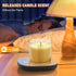 2 Settings 1-12H Coffee Mug Warmer, Cup Warmer for Desk with Auto Shut Off, Temp & Timer, Coffee Heater Smart Electric