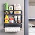 Magnetic Paper Towel Holder for Fridge, Kitchen Countertop Organizers Magnetic Shelf and