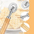 Pastry Cutter Wheel, Professional Pasta Maker Cutter Wheel with Roller, Zinc Alloy Dumpling Lace Dough Noodle Ravioli Pizza Making Cutter for Kitchen by Bewudy