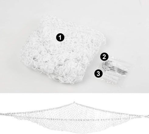 Jumbo Toy Hammock, Stuffed Animals and Toy Storage Hammock Net 70" Wall Sling Corner Extra Large Kids Mesh Toy Net
